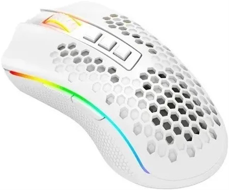 MOUSE REDRAGON STORM PRO WHITE M808W KS WIRELESS