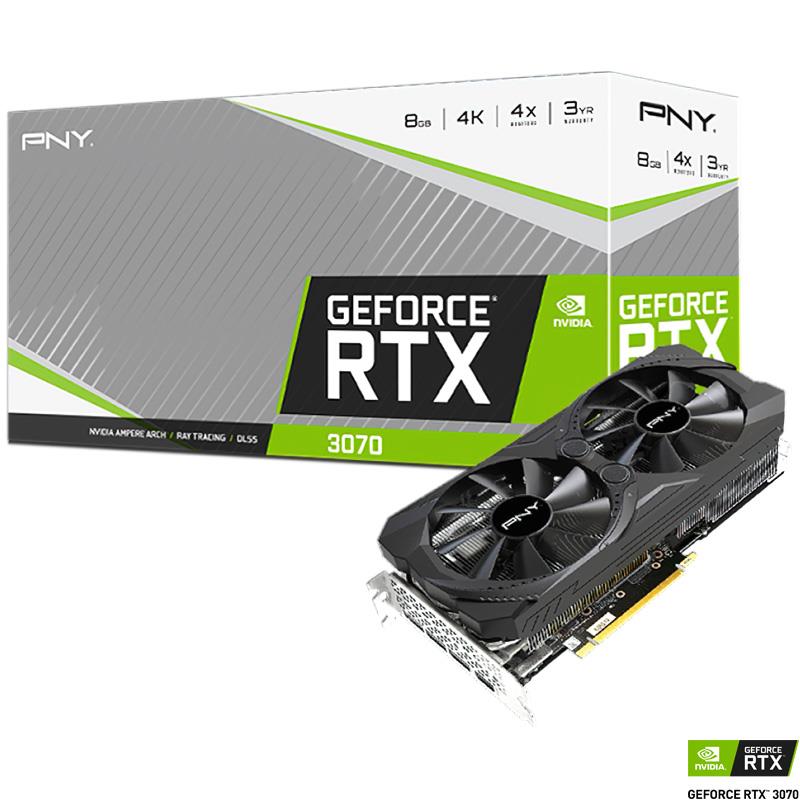 Placa De Video Pny Geforce 3070 8gb Lhr GAMERS POINT