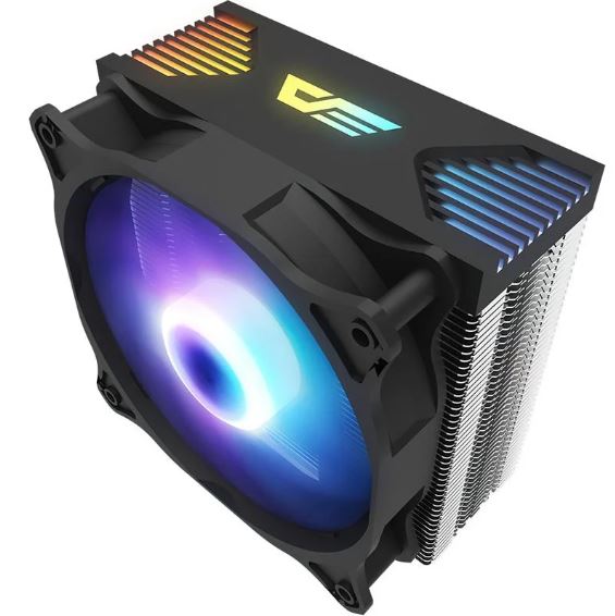 CPU COOLER DARKFLASH DARKAIR BLACK FIXED RGB RAINBOW INTEL-AMD