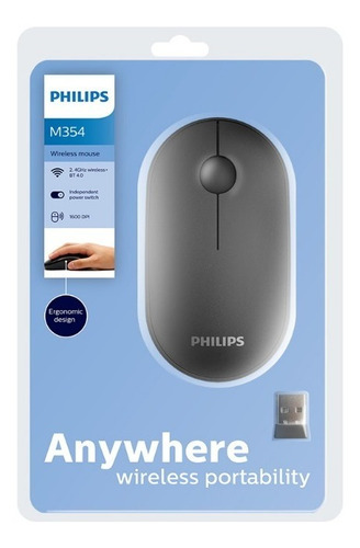 MOUSE PHILIPS M354 WIRELESS + BT