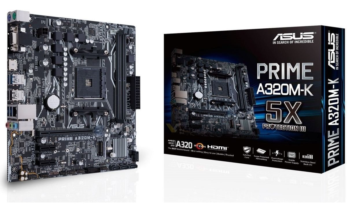 Совместимость asus prime a320m e