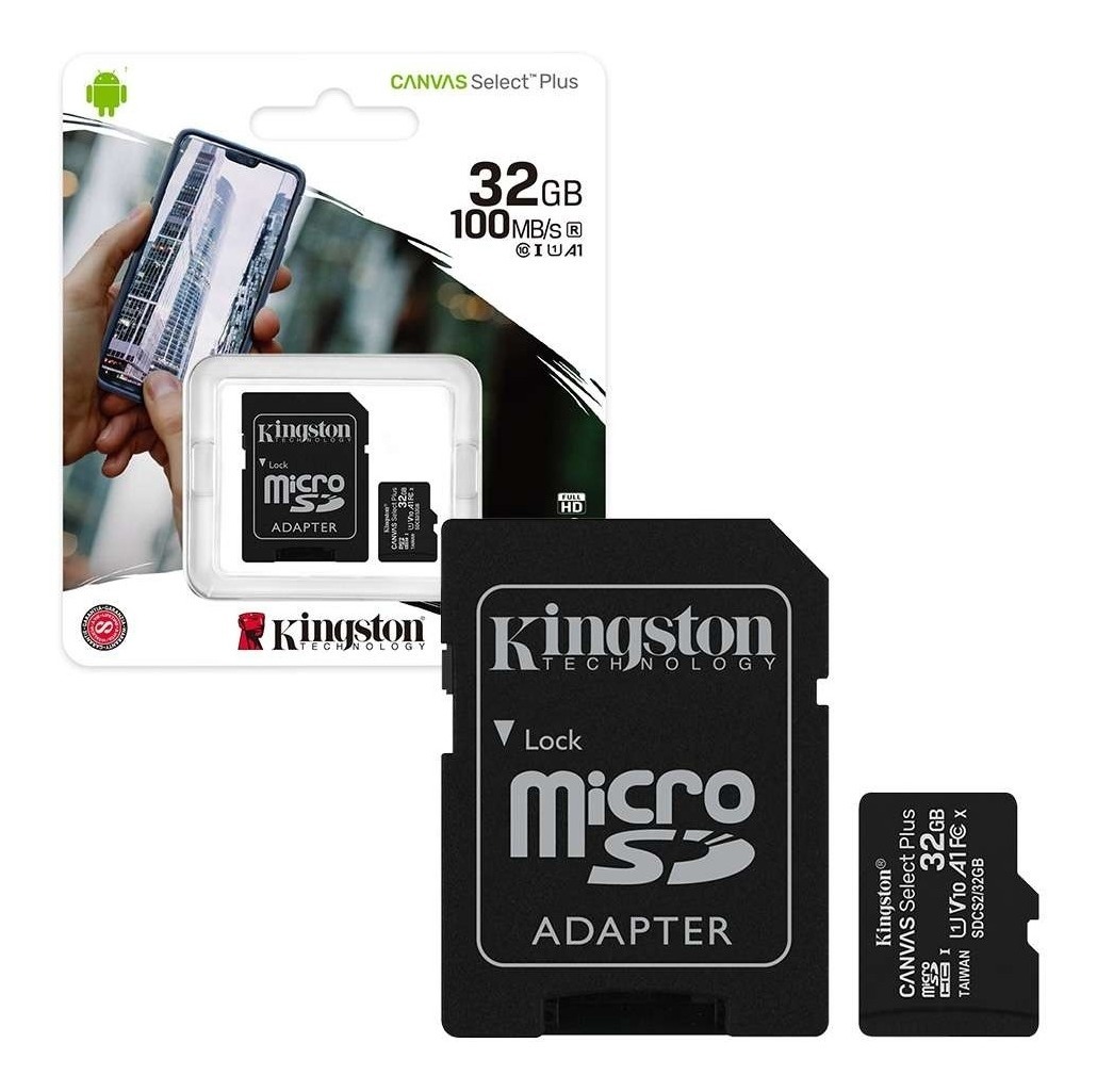 MEMORIA MICRO SD KINGSTON 32GB C10