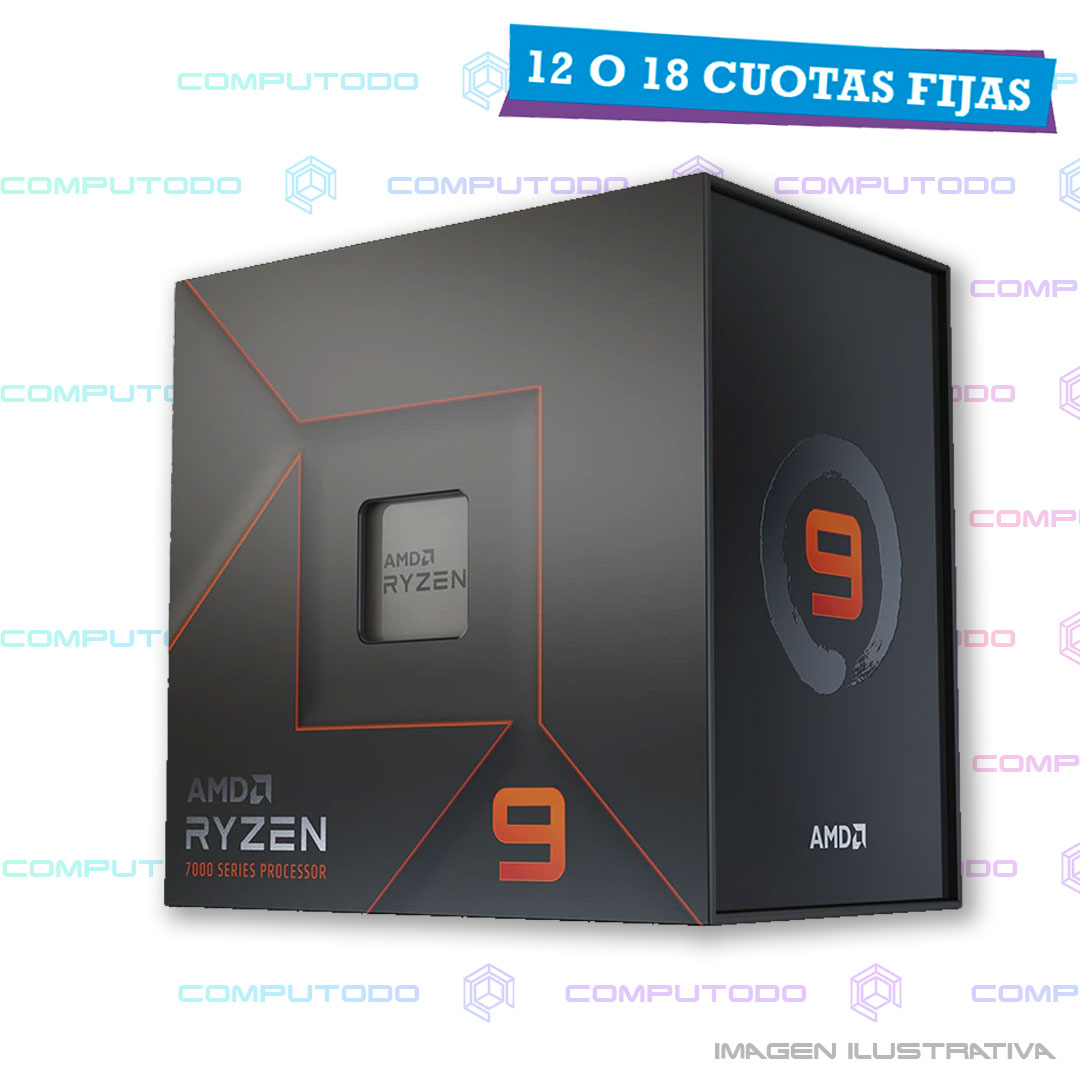 PROCESADOR AMD RYZEN 9 7900X AM5 S/COOLER