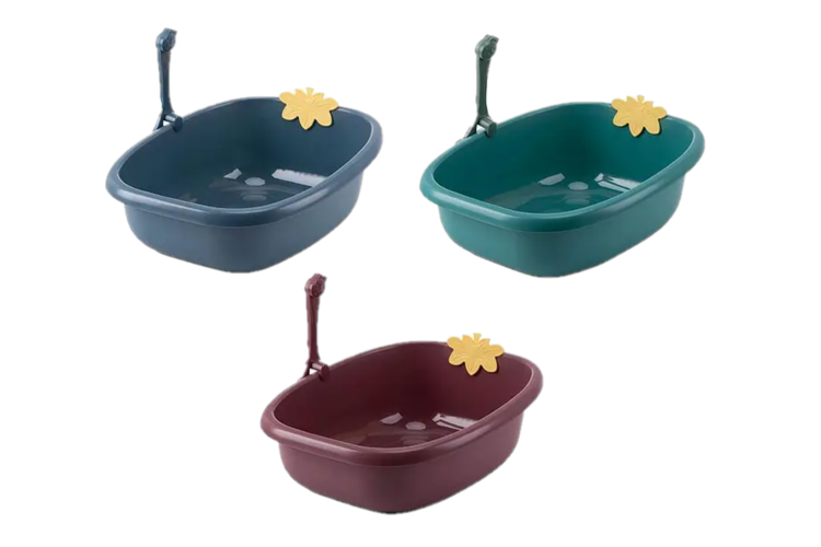 BANDEJA SANITARIA CON PALITA ARCE, TREBOL Y PIÑA ART.683 (L.SUR)