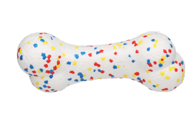 HUESO GRANDE MULTICOLOR FLOTA EN EL AGUA 20X8CM ART.2040 (L.SUR)