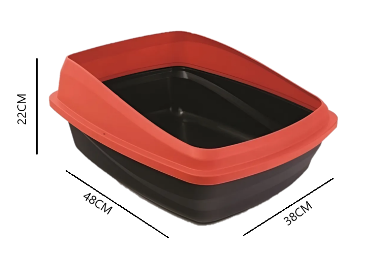 BANDEJA SANITARIA CON BORDE CATIT ART.36622 (DISTRI)