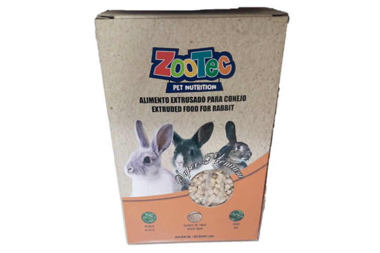ZOOTEC EXTRUSADO CONEJO PREMIUM 1KG
