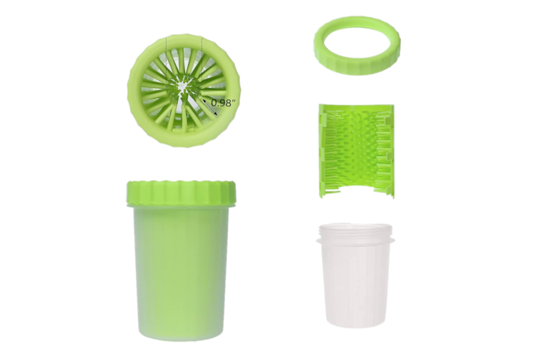 LIMPIA PATAS/VASO PARA LAVAR PATAS CHICO ART.599 (L.SUR)