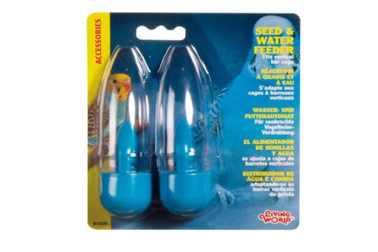 COMEDERO Y BEBEDERO AVES X 2U. (DISTRI)