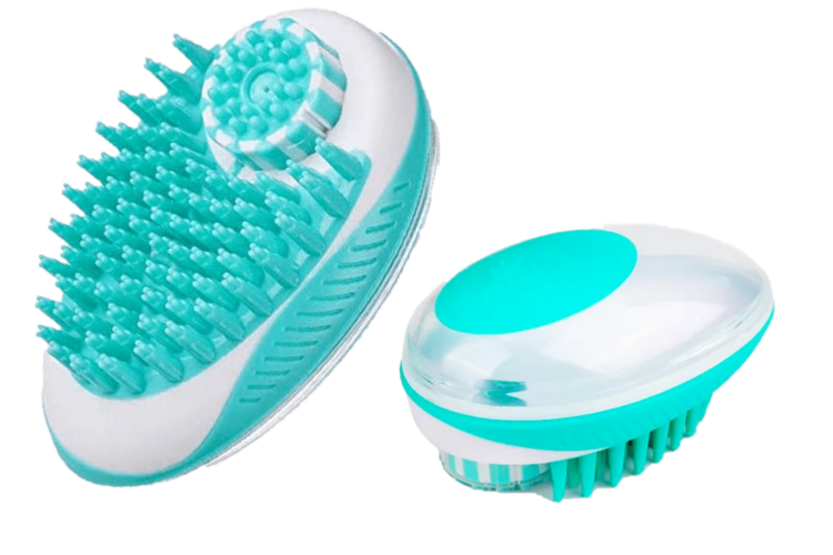 CEPILLO CON MASAJEADOR PARA SHAMPOO ART.7457 (L.SUR)