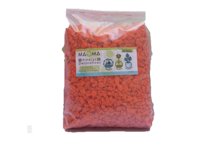 PIEDRA PECERA COLOR MAGMA 1KG ART.3157 (L.SUR)