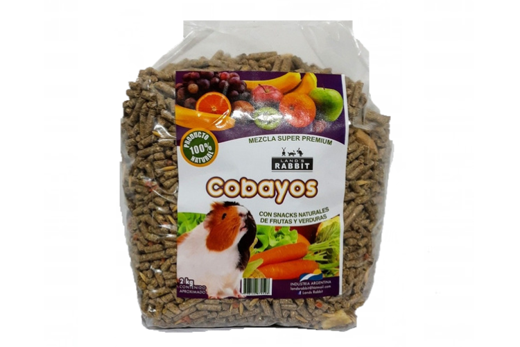 MEZCLA COBAYO RABBIT 2KG ART.6488 (L.SUR)