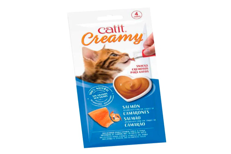 CREAMY CATIT SALMON X40GR (4 TUBOS)