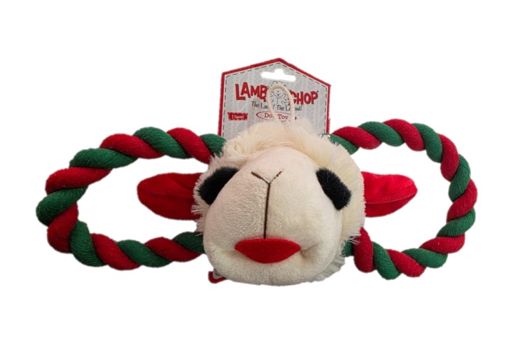 JUGUETE CORDERO NUDO CON CHIFLE