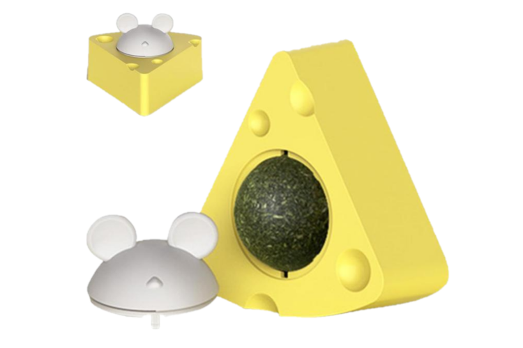 CAT NIP BALL AUTOADHESIVO QUESO ART.287 (L.SUR)