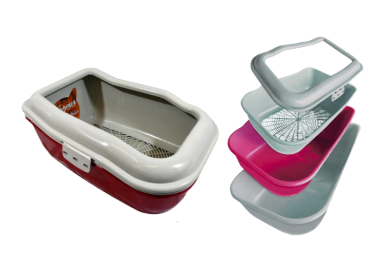 BANDEJA SANITARIA CON TAMIZADOR 50X39X23.5