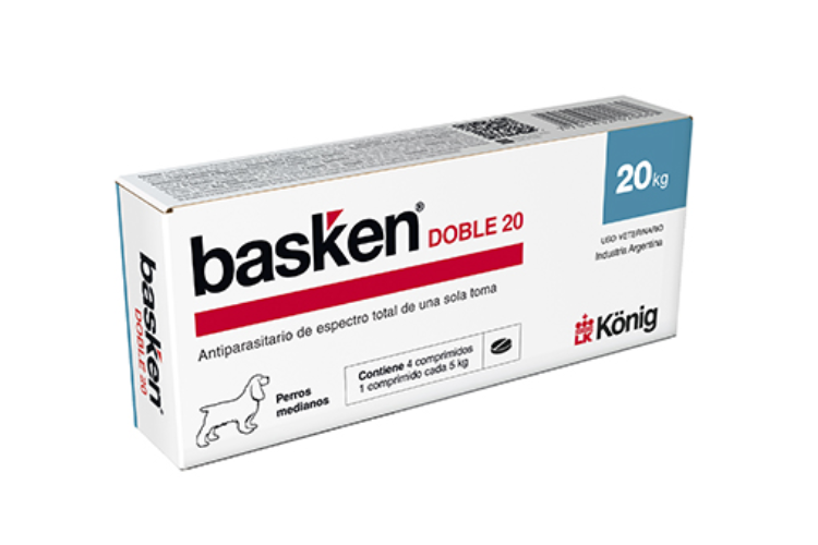BASKEN DOBLE 20 PERRO MEDIANO (KONIG)