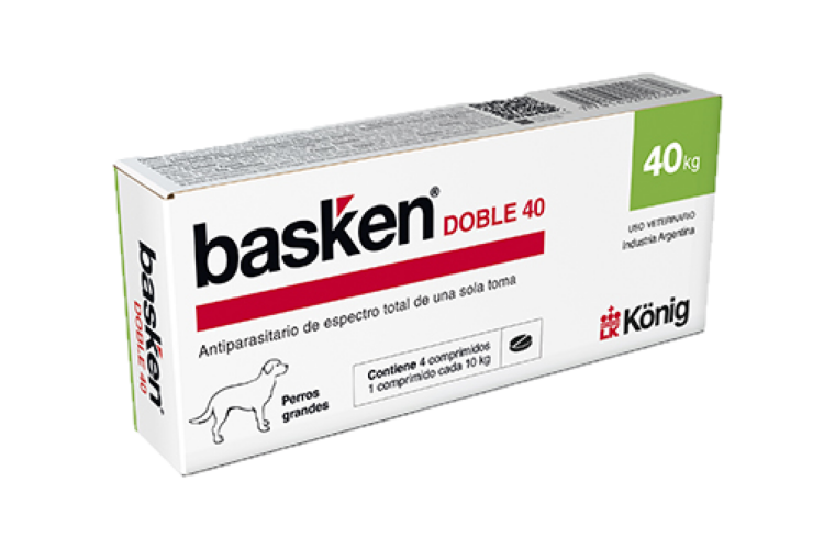BASKEN DOBLE 40 PERRO GRANDE (BLISTER) (KONIG)