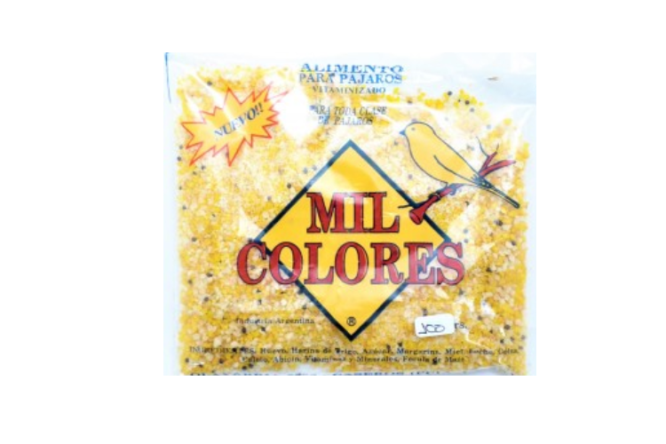 MIL COLORES COLORANTE PARA PAJAROS AMARILLO ART.3475 (L.SUR)