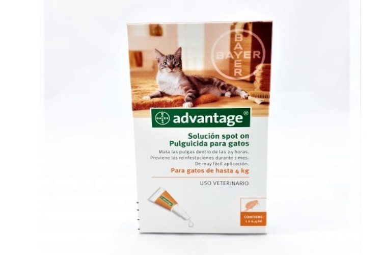 ADVANTAGE-G GATO HASTA 4KG(ELANCO) (1 MES)