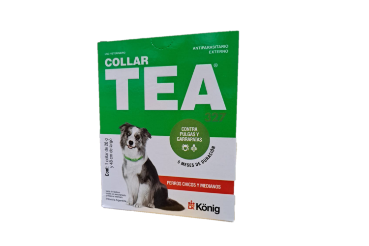 COLLAR ANTIPULGAS TEA 327 PERRO CHIC/MED (KONIG)