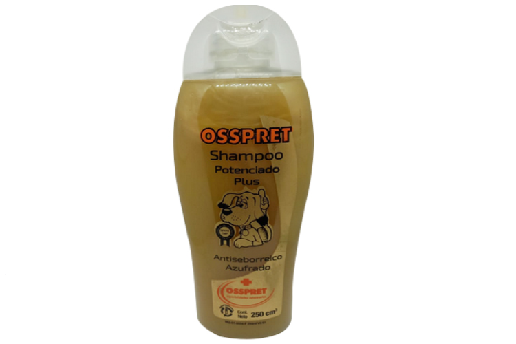 OSSPRET ANTISEBORREICO AZUFRADO POTENCIADO PLUS 250ML (OSSPRET)