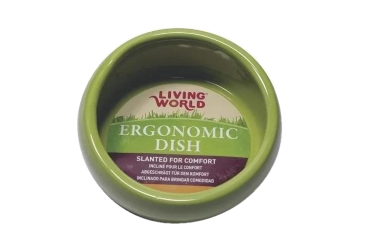 COMEDERO HAMSTER ERGONOMICO VERDE 420ML