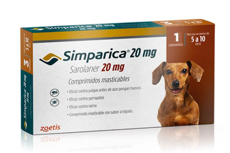 SIMPARICA 5 A 10 KG (ZOETIS)