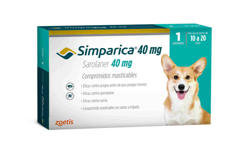 SIMPARICA 10 A 20 KG (ZOETIS)
