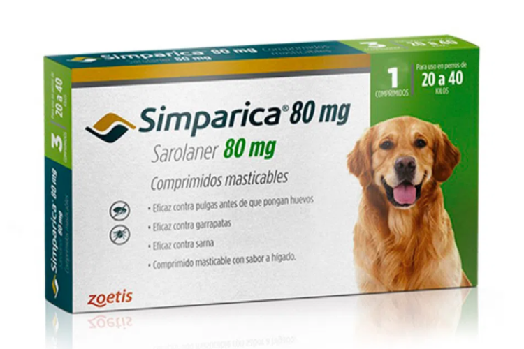 SIMPARICA 20 A 40 KG (ZOETIS)