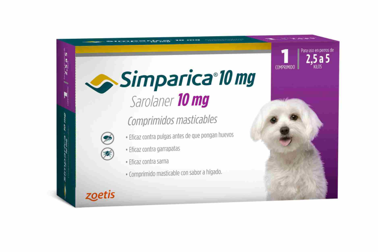 SIMPARICA 2,5 A 5 KG (ZOETIS)
