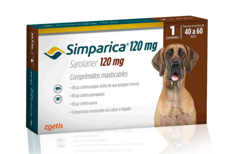 SIMPARICA 40 A 60 KG (ZOETIS)