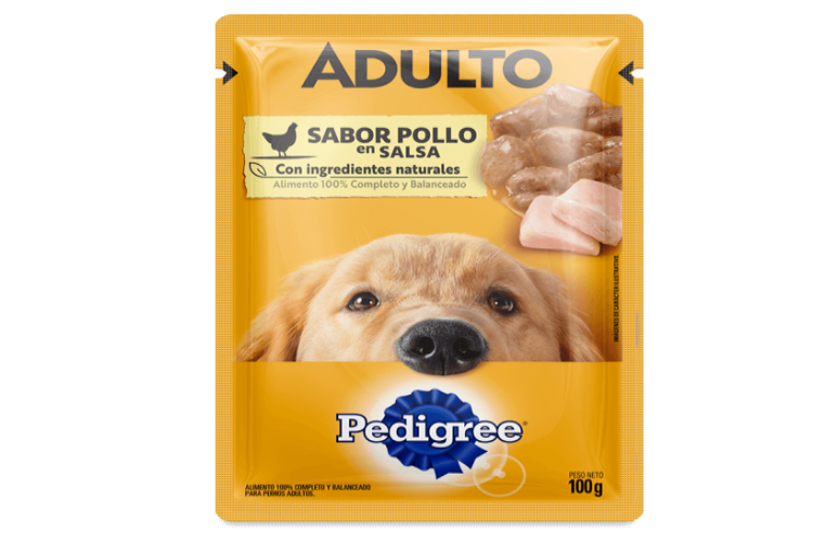 PEDIGREE SALSA POLLO RAZAS MEDIANAS 100GR (G.INS)