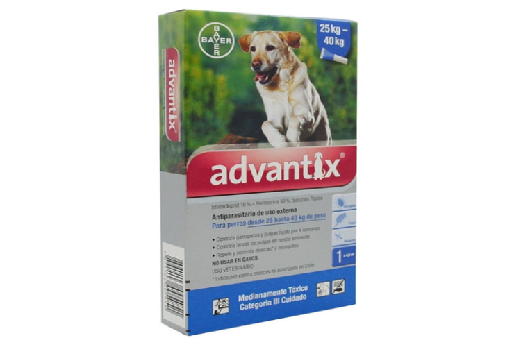 ADVANTIX 25 A 40 KG (ELANCO)