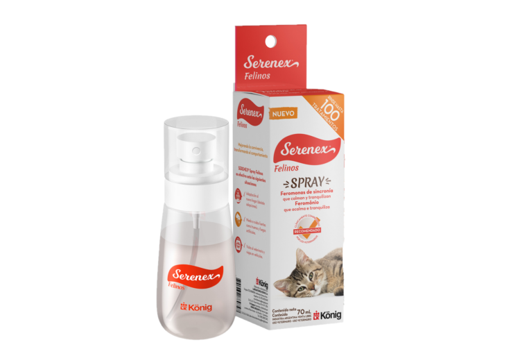 SERENEX SPRAY GATO X 70ML (KONIG)