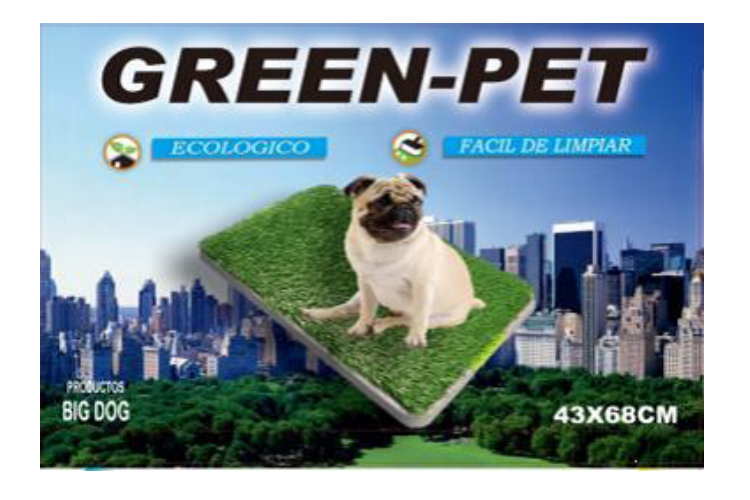 ALFOMBRA GREEN PET CARPET 43X68CM ART.7701 (L.SUR)