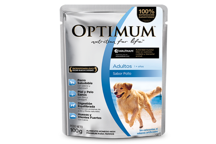 OPTIMUM SALSA DOG ADULT MED/LG X 100G