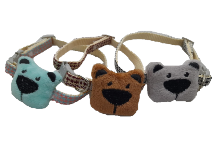 COLLAR GATO OSITO O HUELLA (L.SUR)