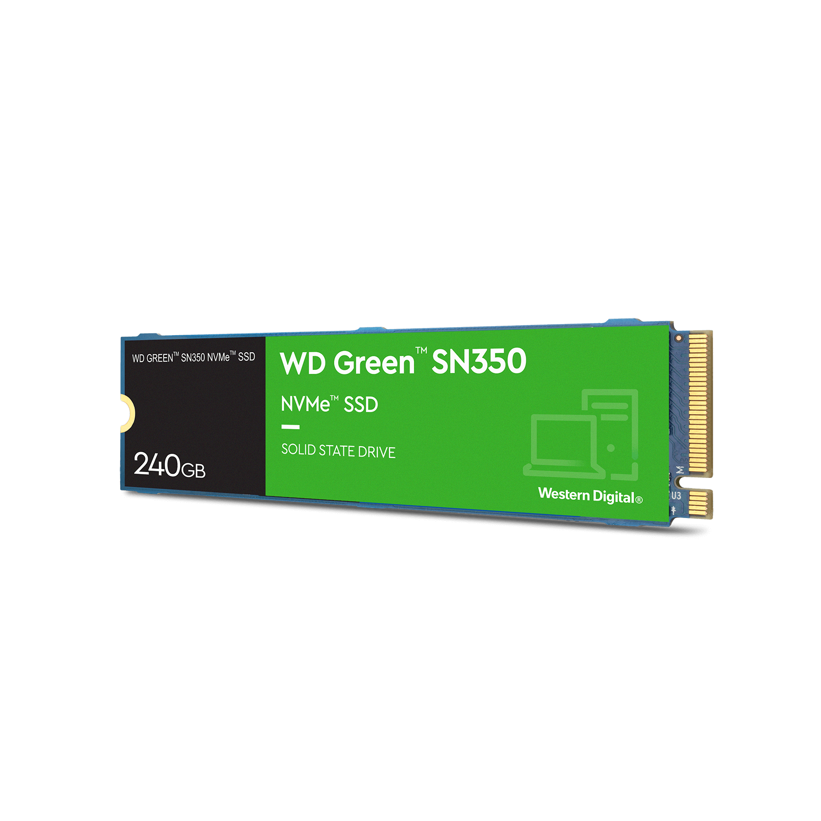 DISCO SSD WESTERN DIGITAL GREEN 240GB M2 NVME