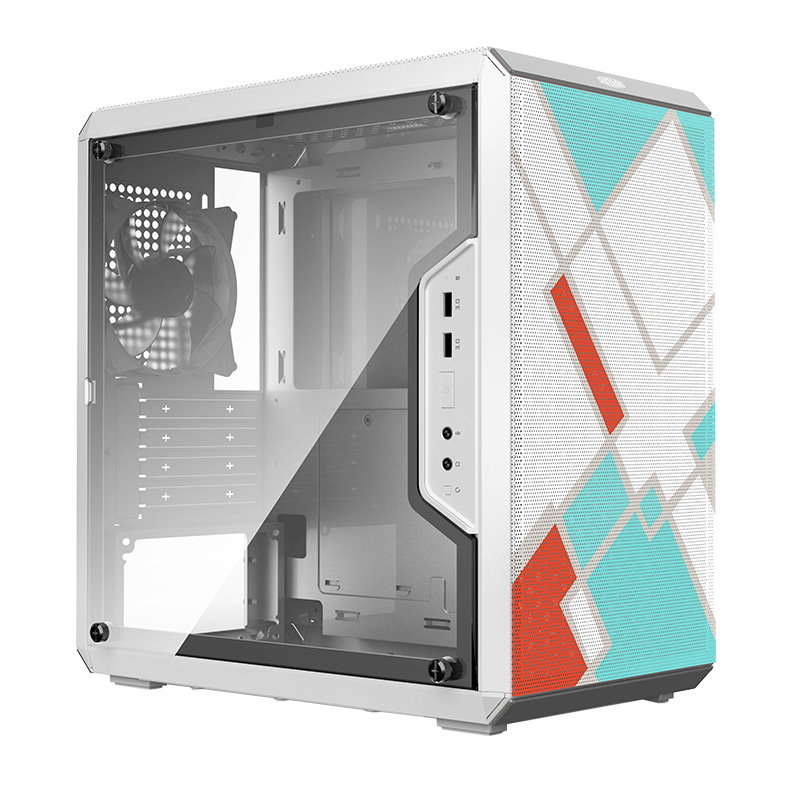 GABINETE COOLER MASTER MASTERBOX Q300L WHITE EDITION MICROATX
