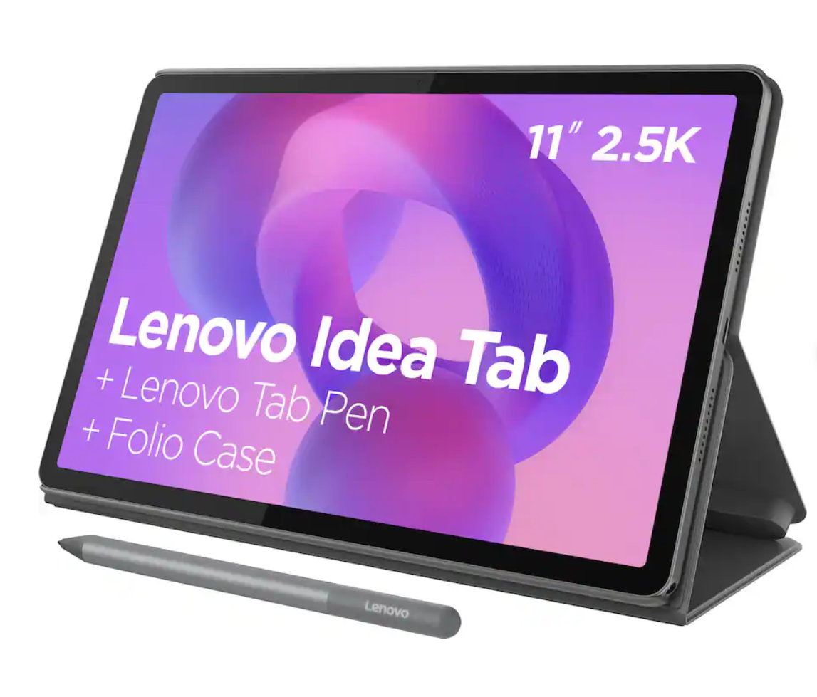 Lenovo Idea Tab 11 Tb336fu Octa Core 8 Gb Ram 128 Gb 11" 2.5k Android 15 Incluye Tab Pen Plus + Funda Folio