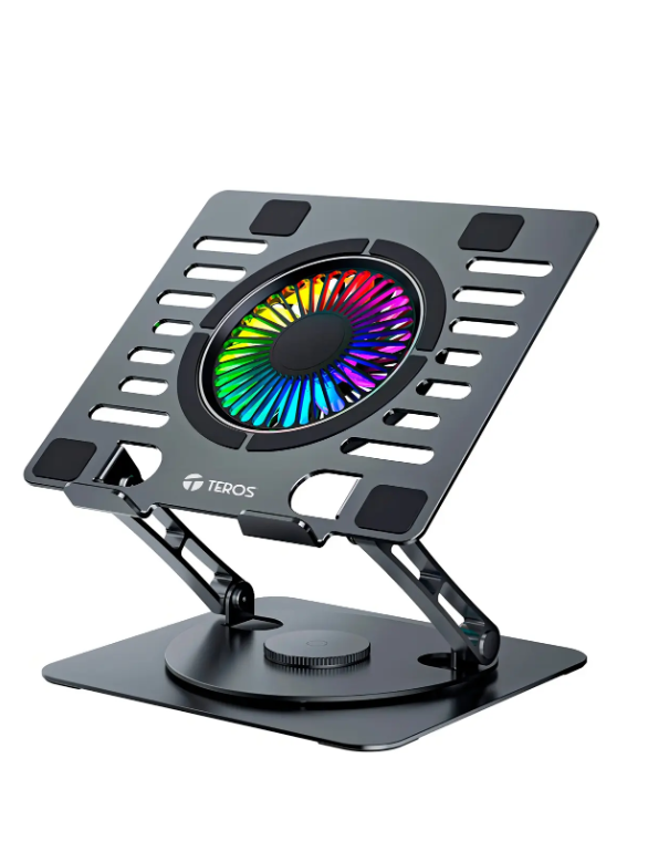 Soporte Notebook Cooler Multi 3 En 1 Teros Te7132n