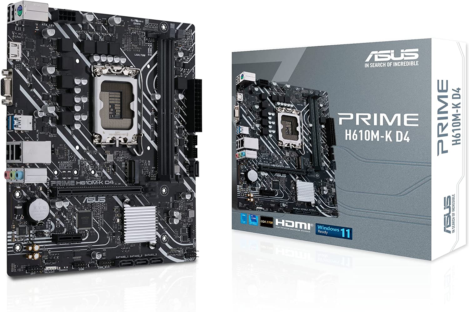 MOTHER ASUS PRIME H610M-K D4 LGA1700