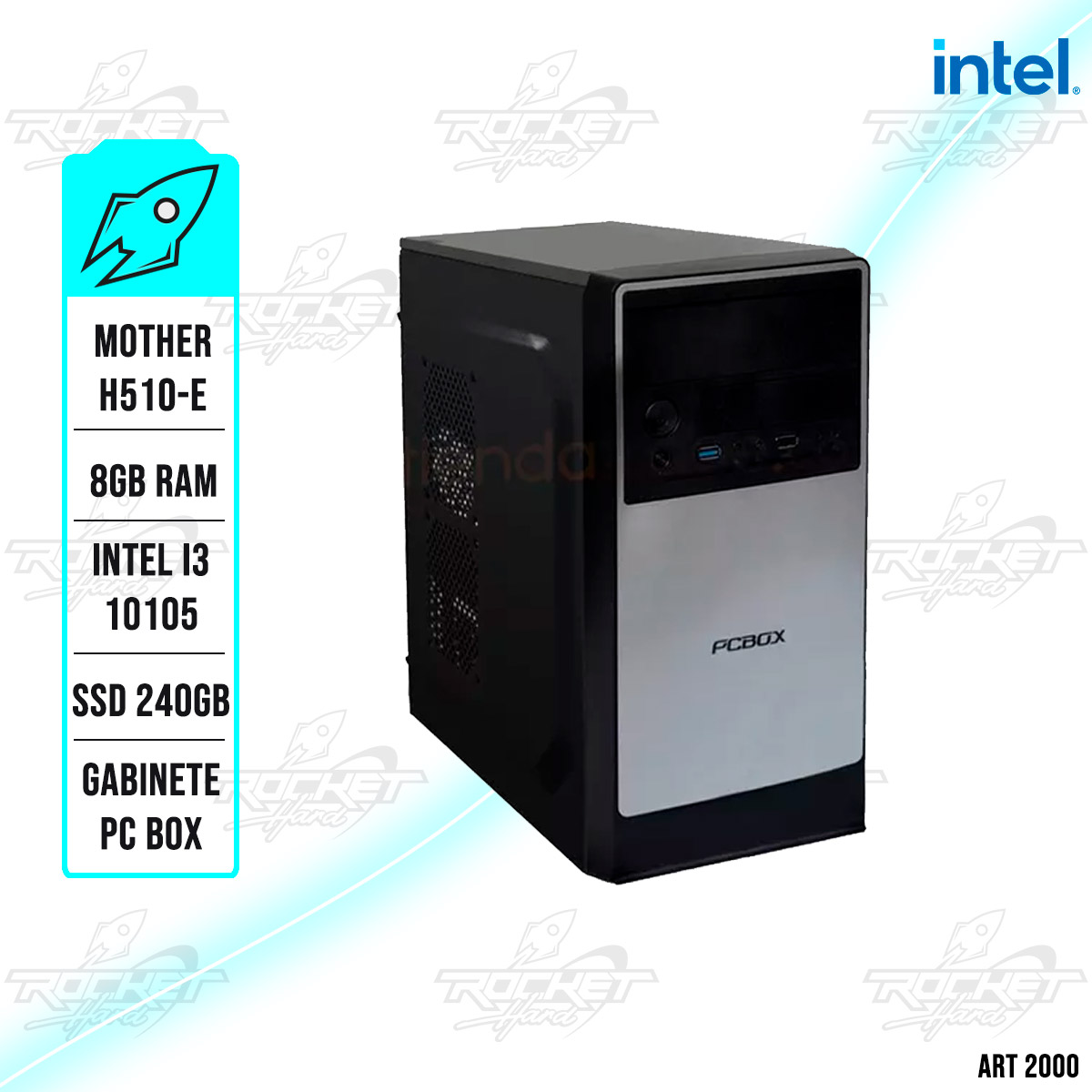 Pc Intel Core I3 10105 240ssd 8gb