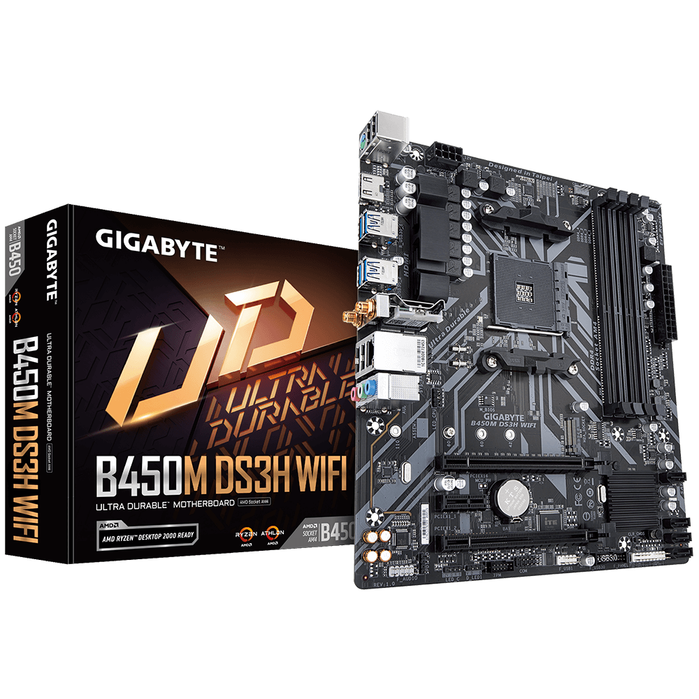 MOTHER GIGABYTE B450M DS3H WIFI DDR4 AM4