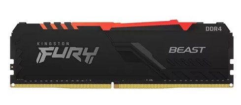 MEMORIA RAM KINGSTON FURY BEAST DDR4 8GB 3200 MHZ RGB