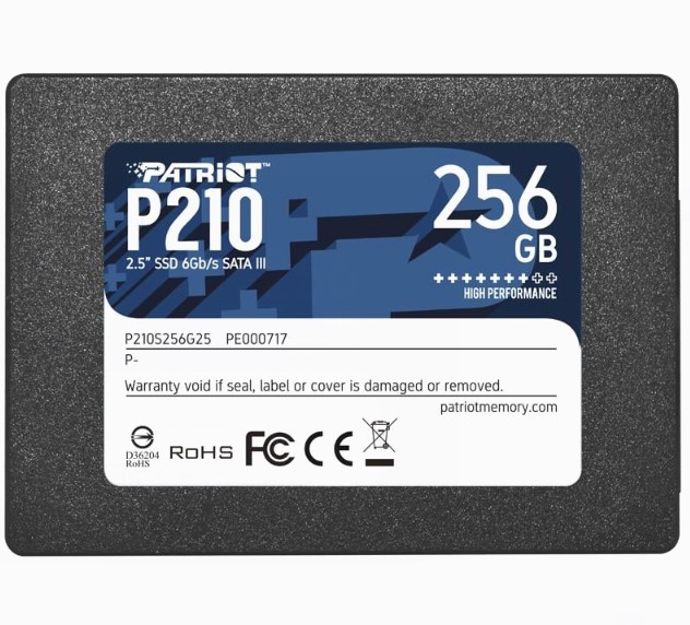 DISCO SSD PATRIOT 256GB P210