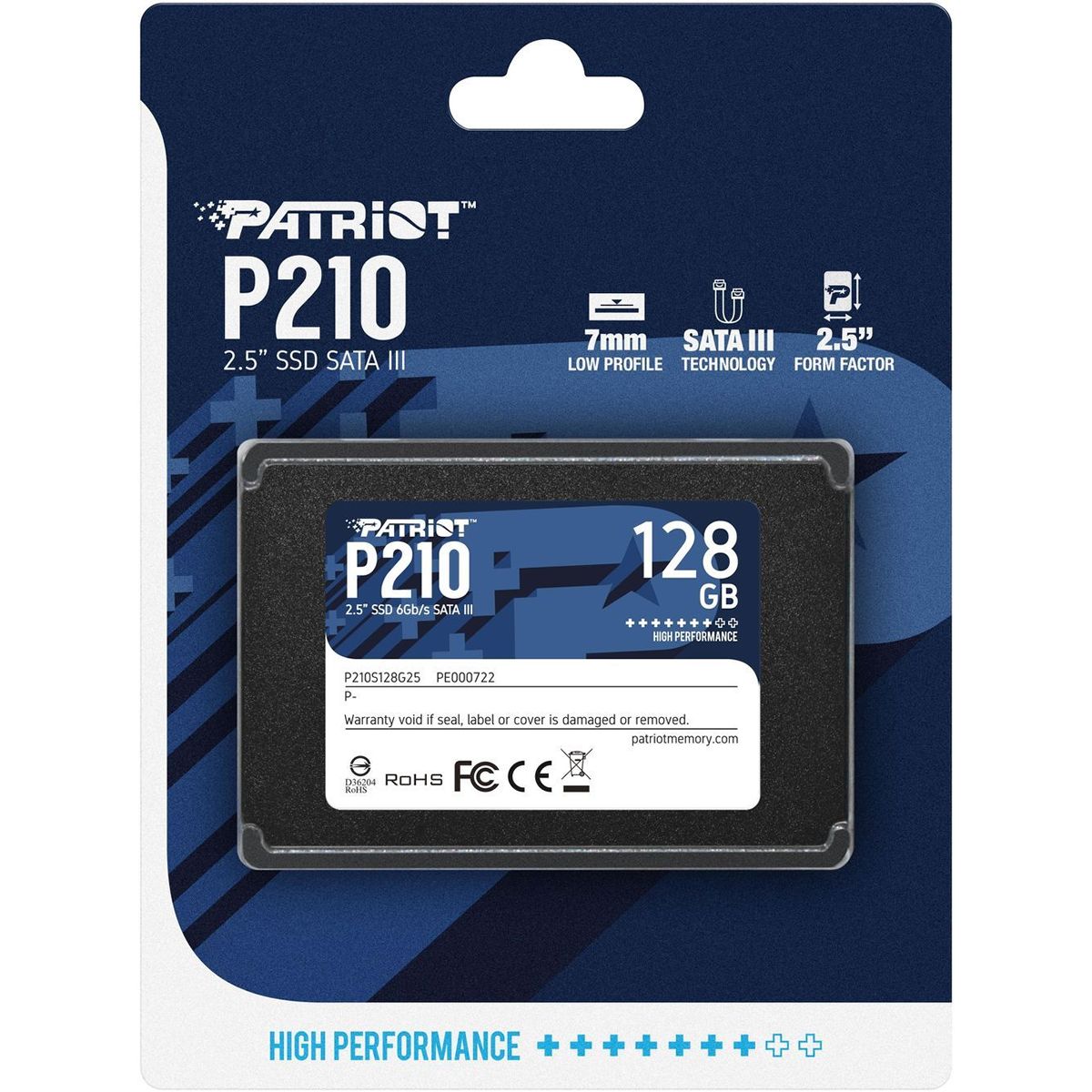 Disco Ssd Patriot 128gb P210
