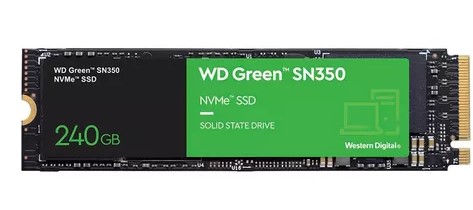DISCO SSD WD GREEN 240GB SN350 M2 NVME