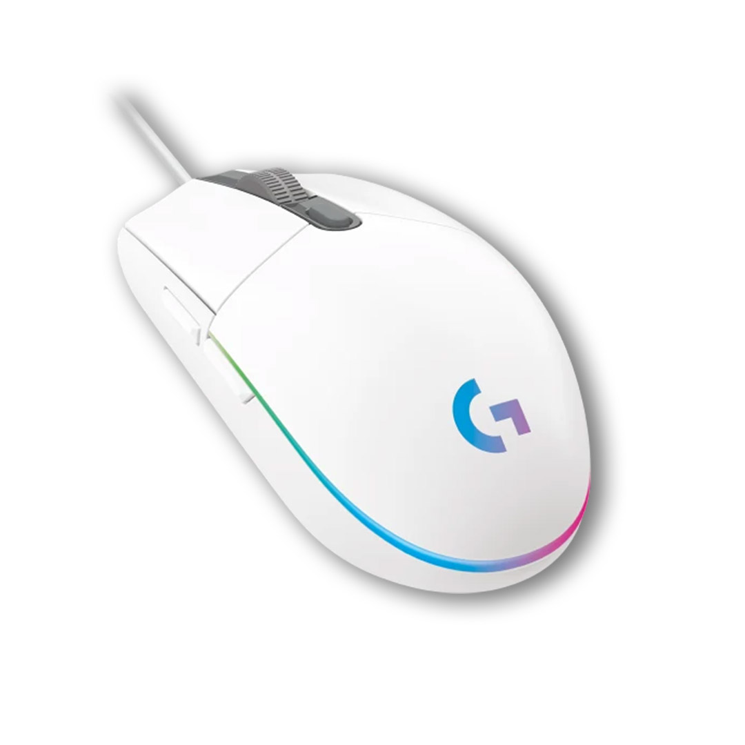 Mouse Logitech G203 Lightsync Gaming White
